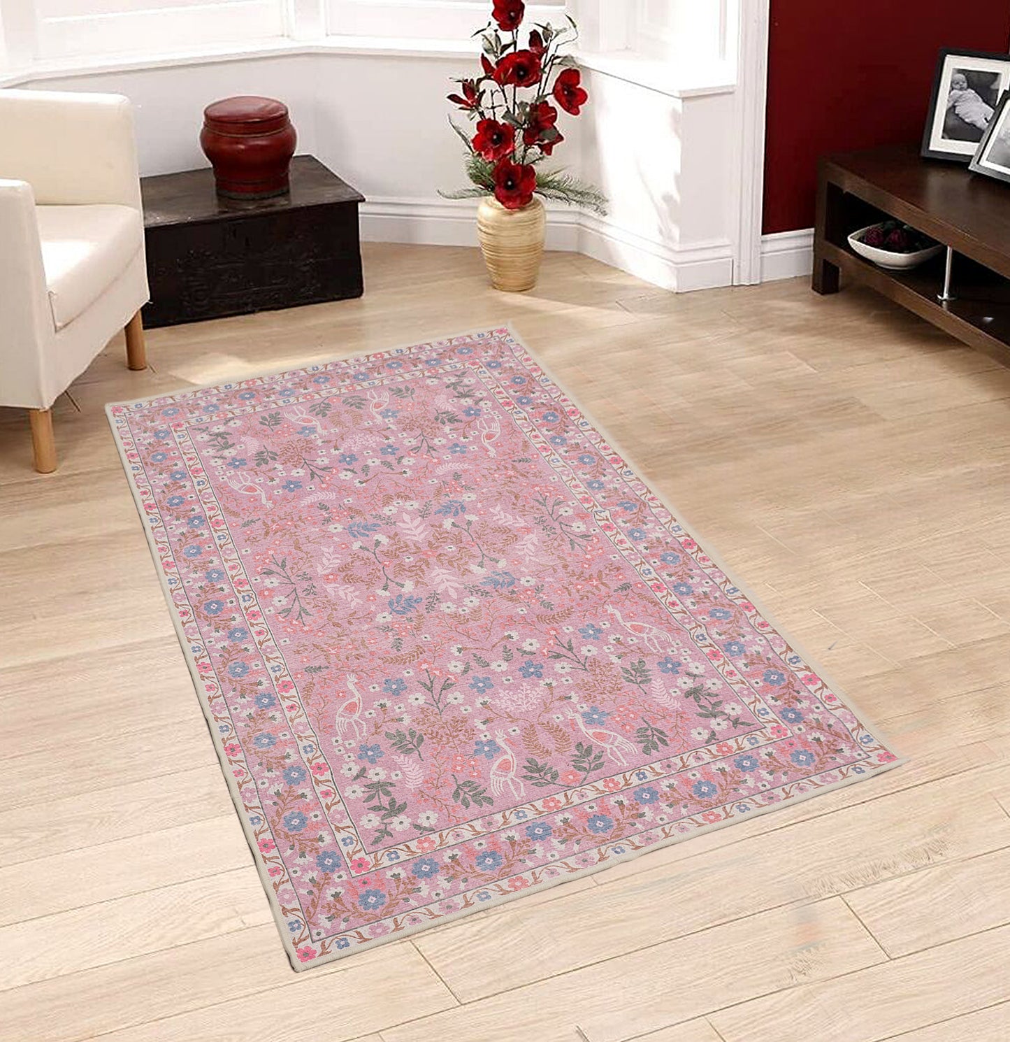 Pink Blossom Rug