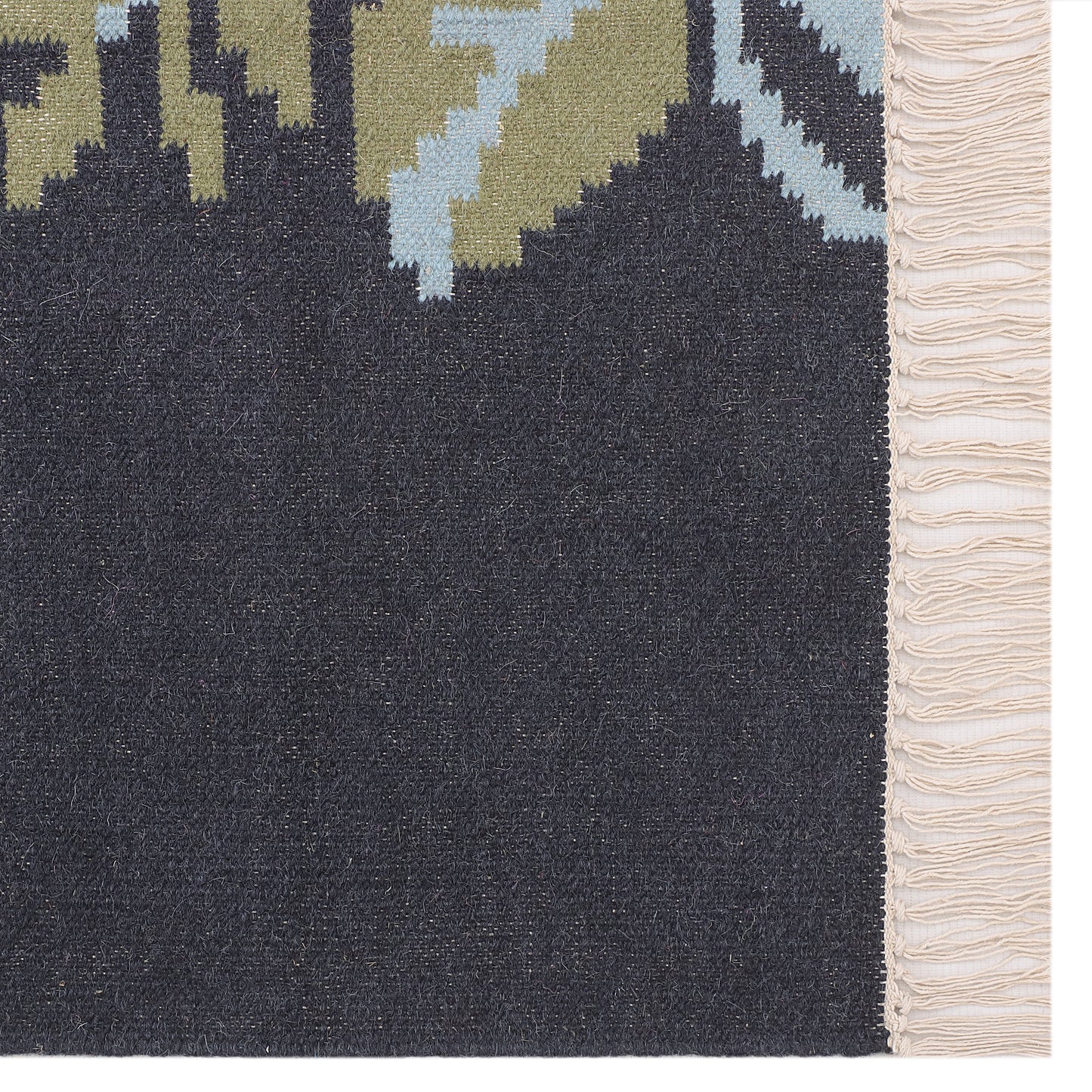 Floral Hand Woven Kilim 3'x5'