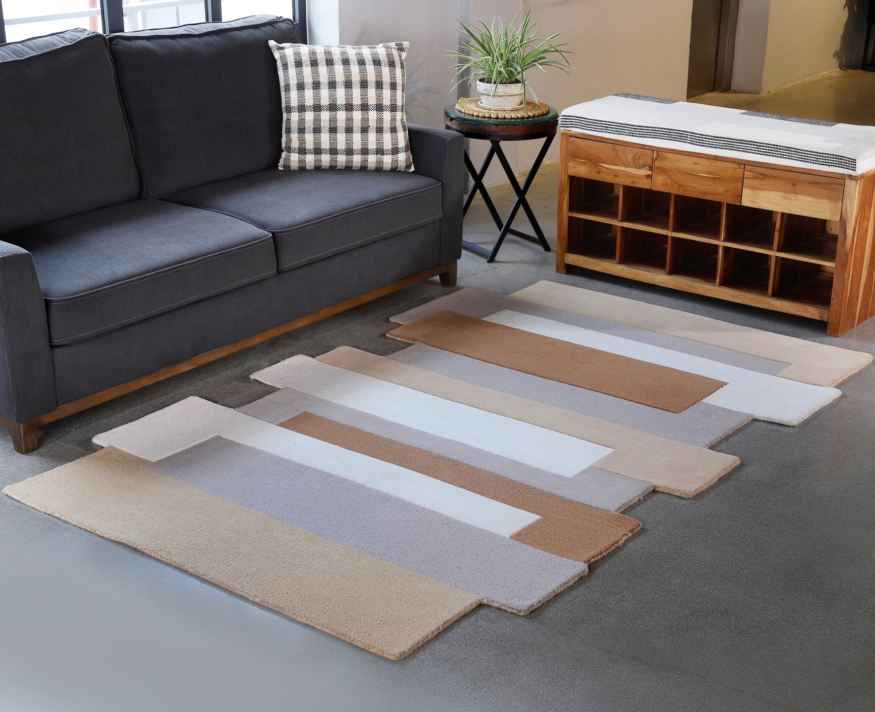 hand tufted rug
