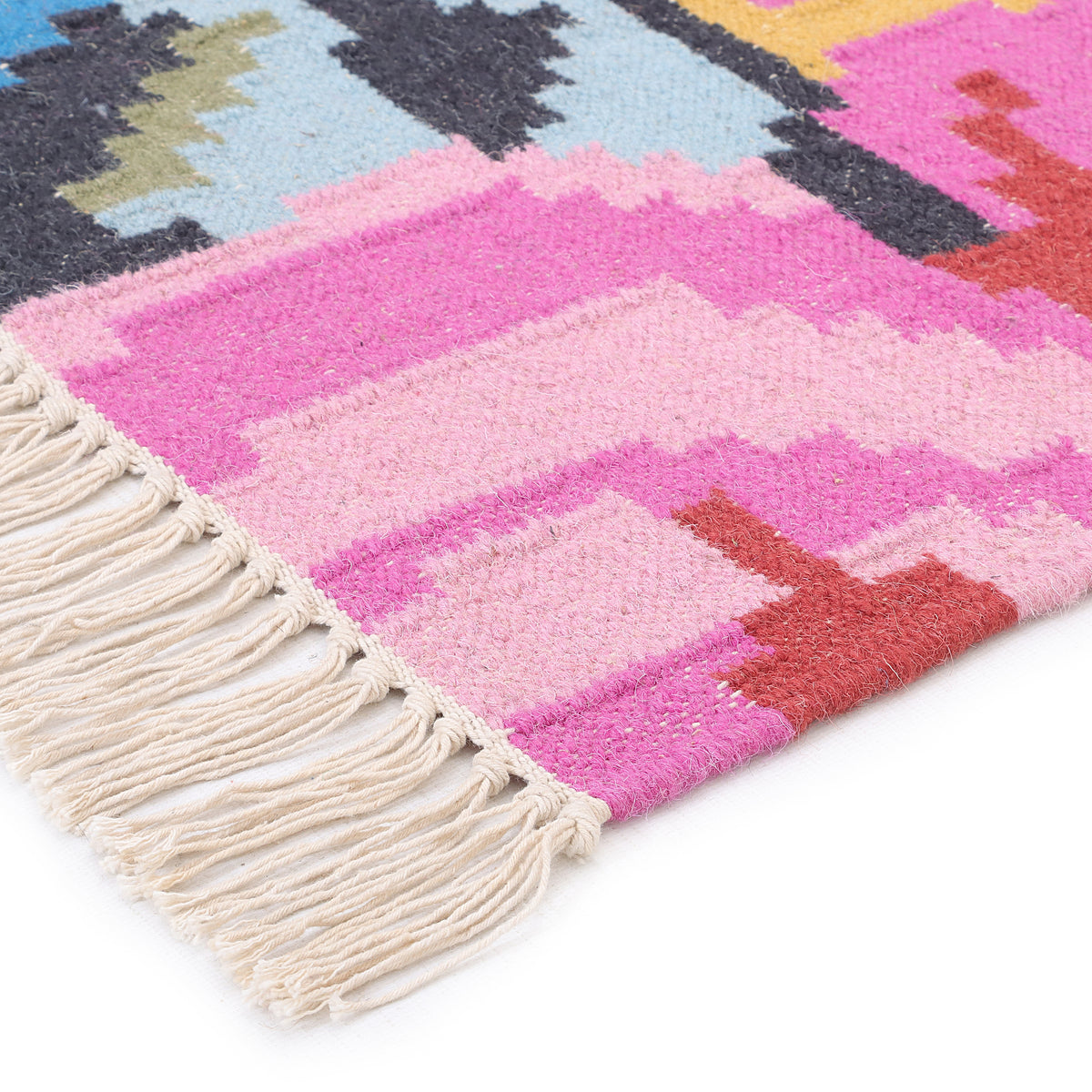 Floral Hand Woven Kilim Runner 2'x7'