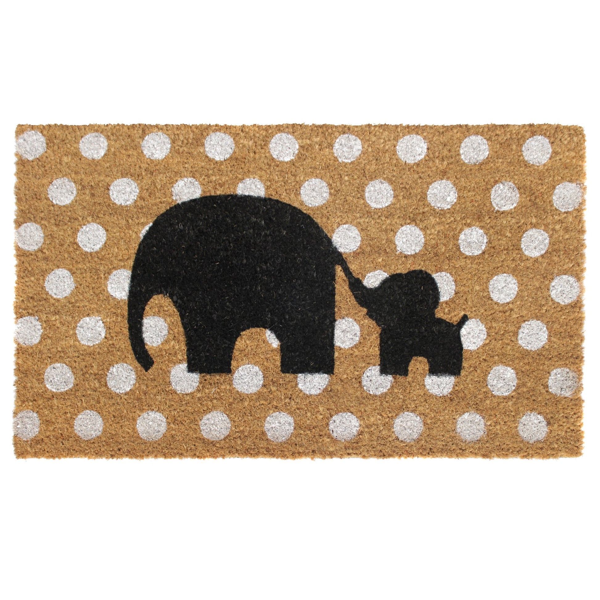 printed coir mat