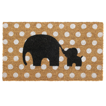 printed coir mat