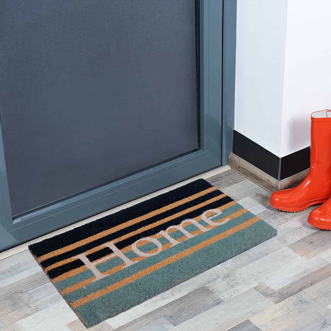 printed coir mat