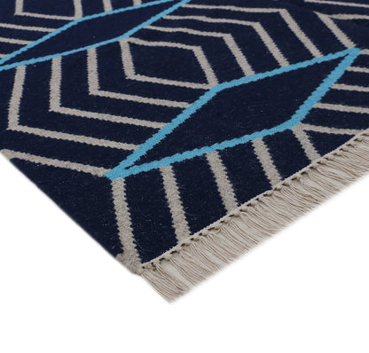 hand woven wool kilim rug