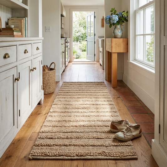 Hand Woven Natural Jute Runner