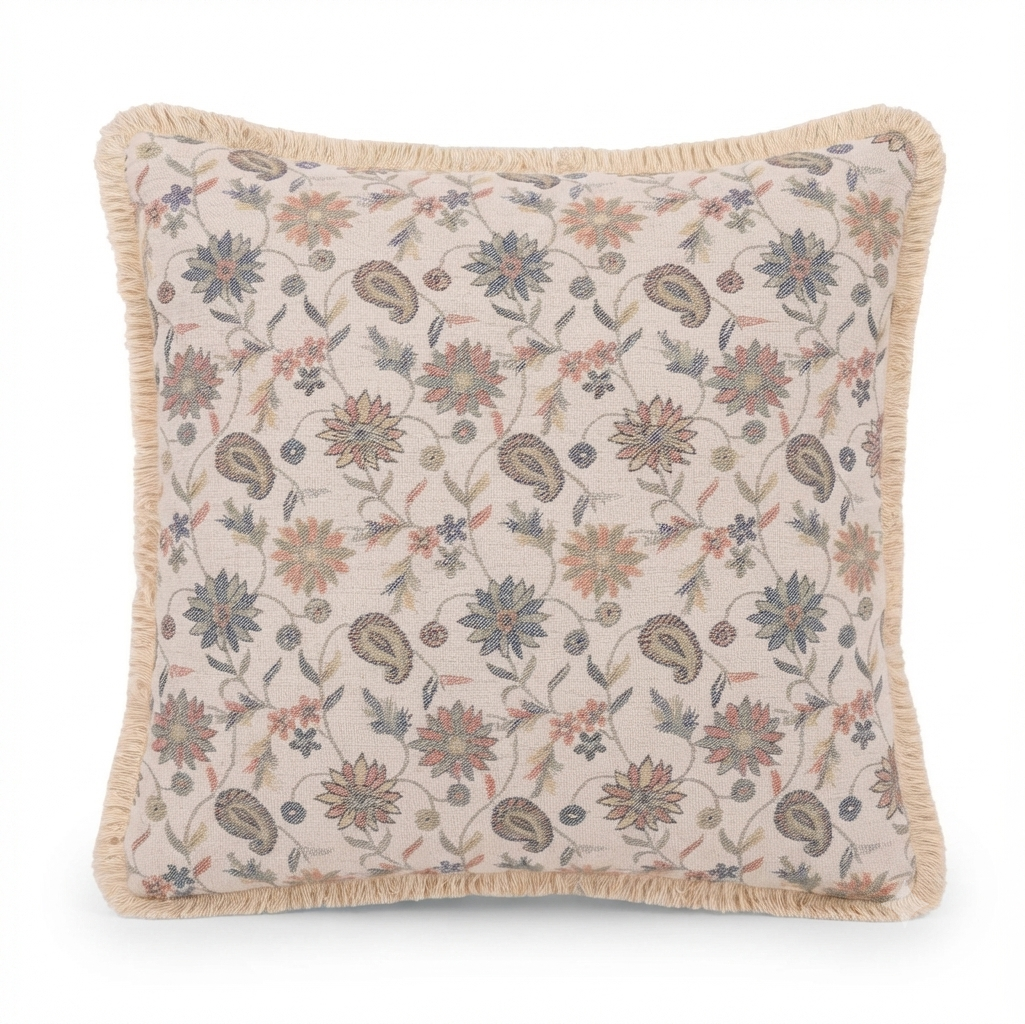Reversible Jacquard Cushion Cover
