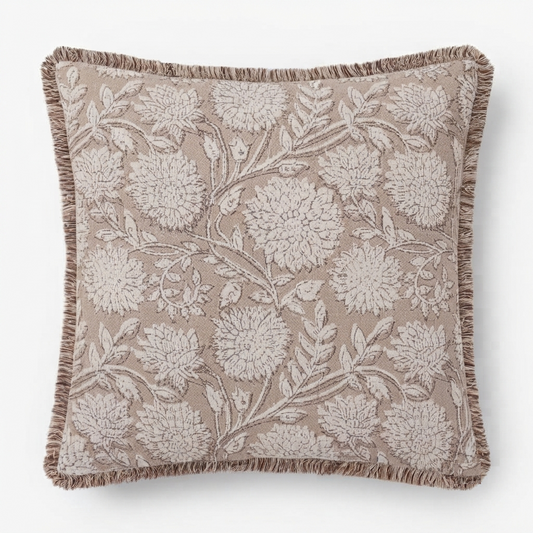 Earthy Botanical Cushion Cover