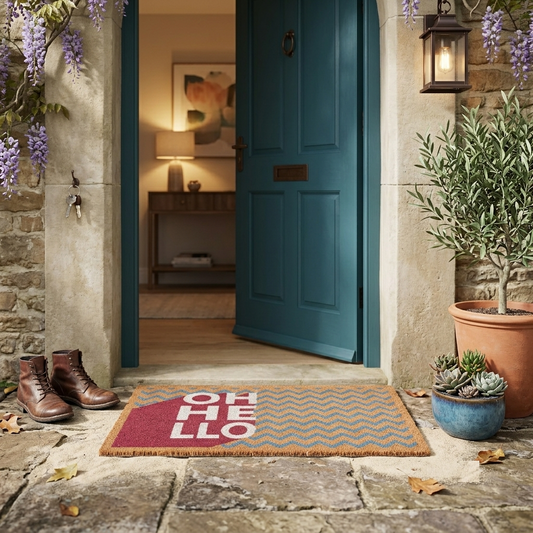 OH Hello Doormat