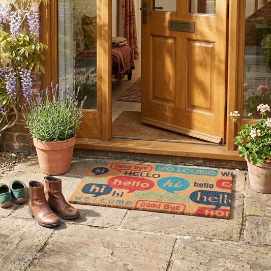 Hello & Goodbye Doormat