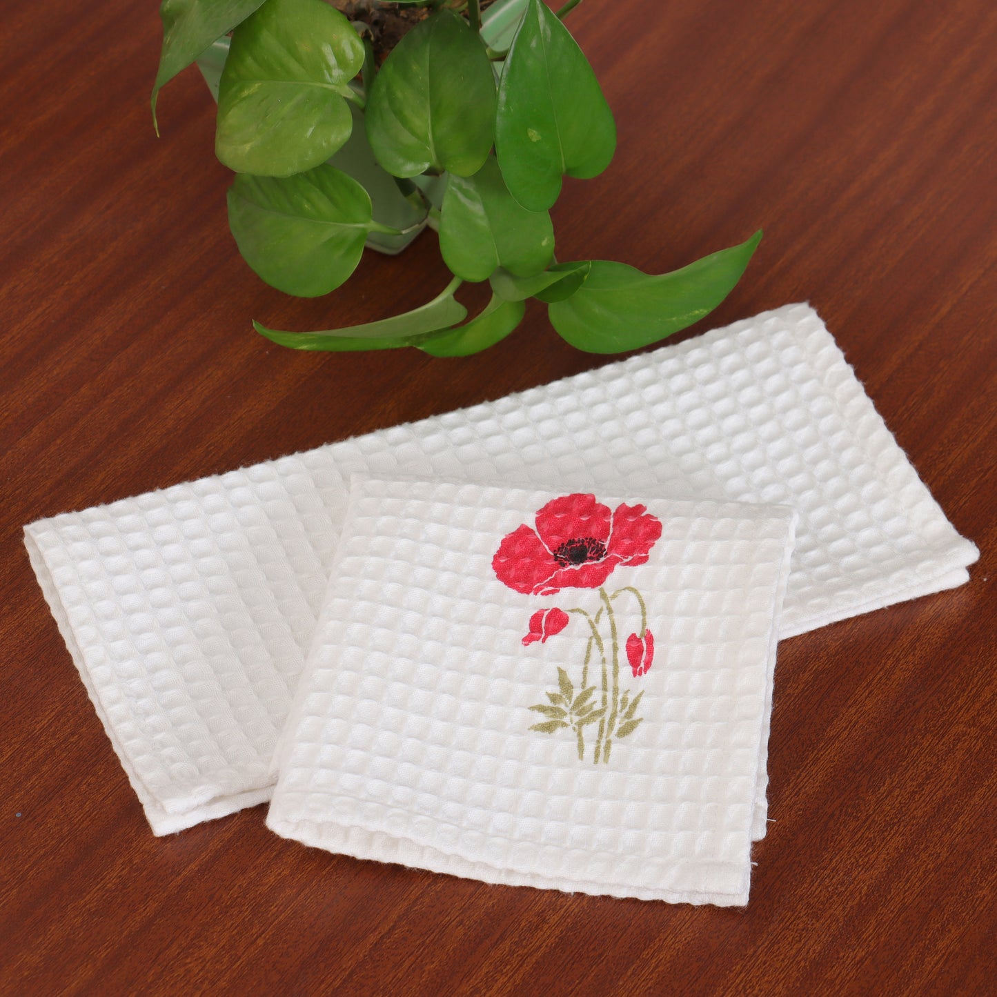 Poppy Face Towel