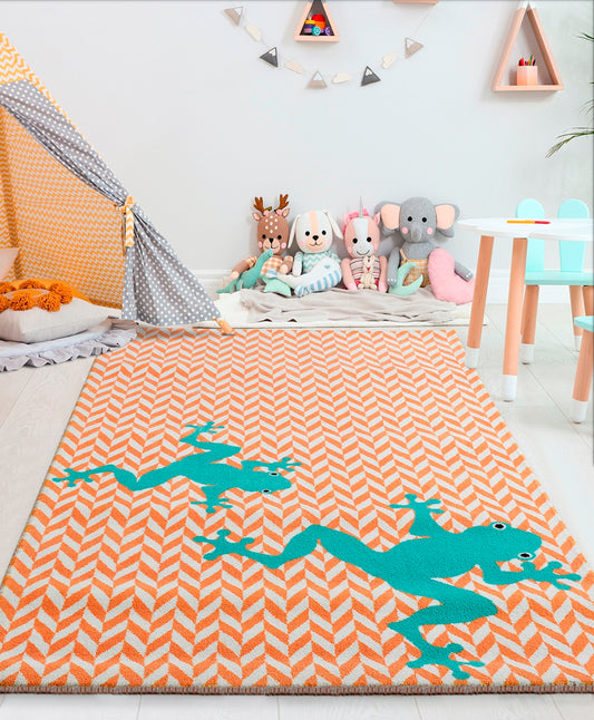 frog rug