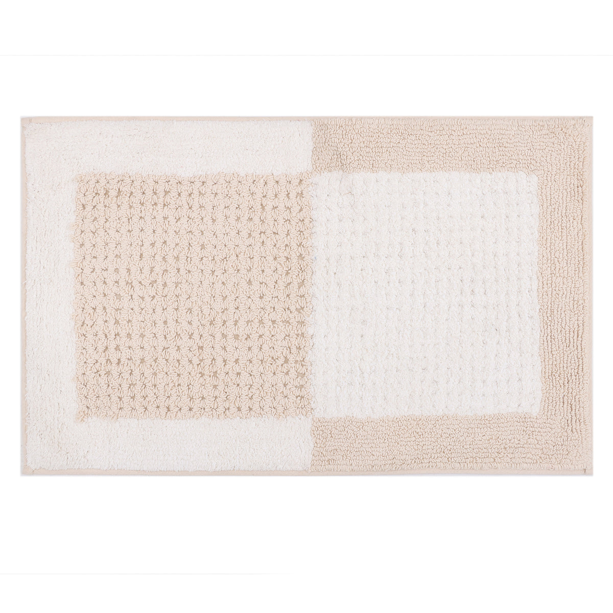 Double Tone Cotton Bathmat