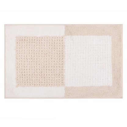 Double Tone Cotton Bathmat