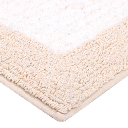 Double Tone Cotton Bathmat