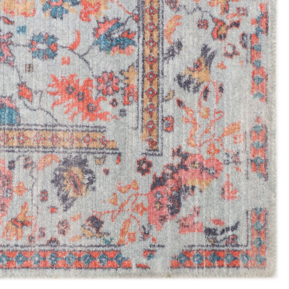 FLORAL DISTRESSED RUG