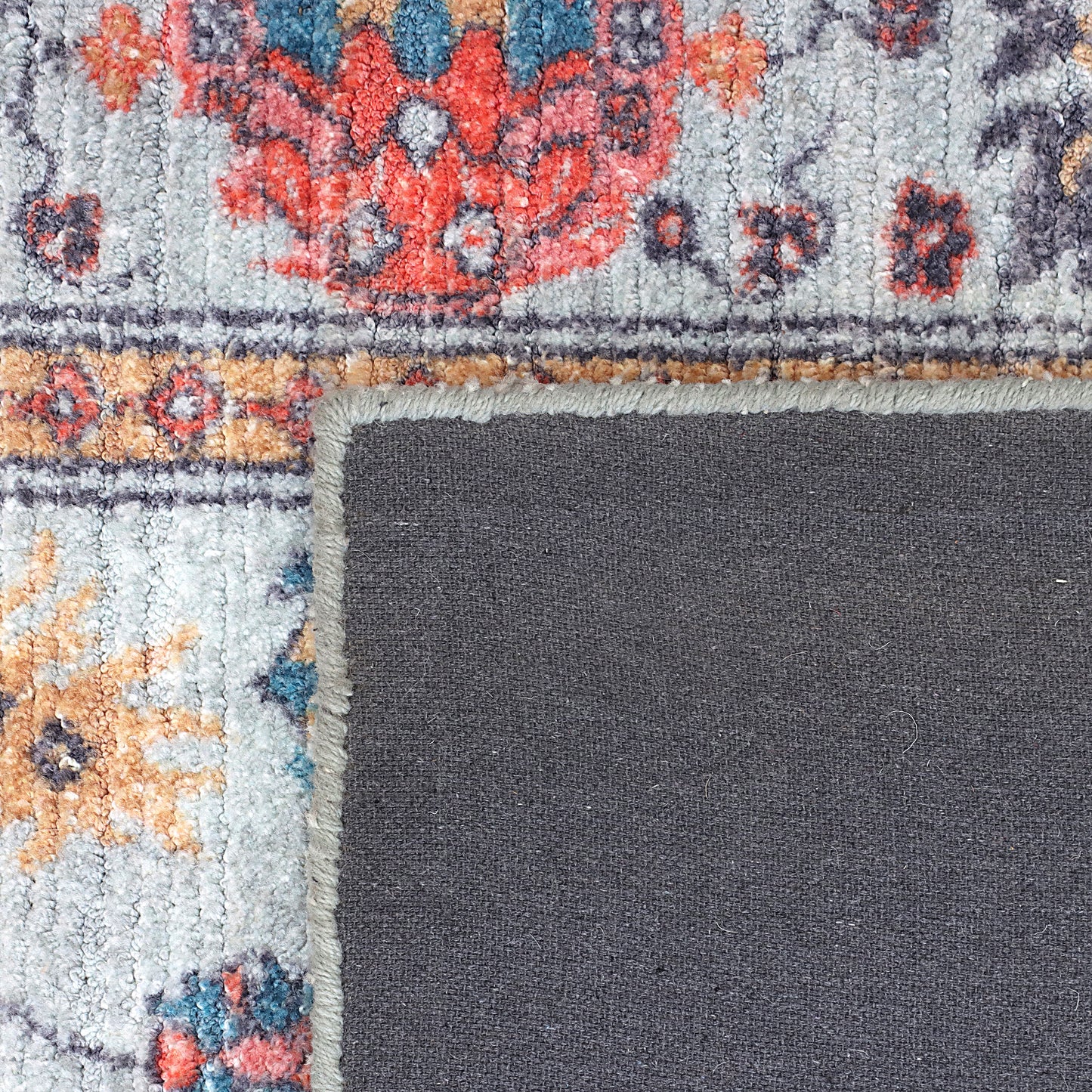 FLORAL DISTRESSED RUG