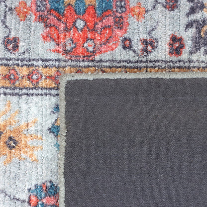 FLORAL DISTRESSED RUG