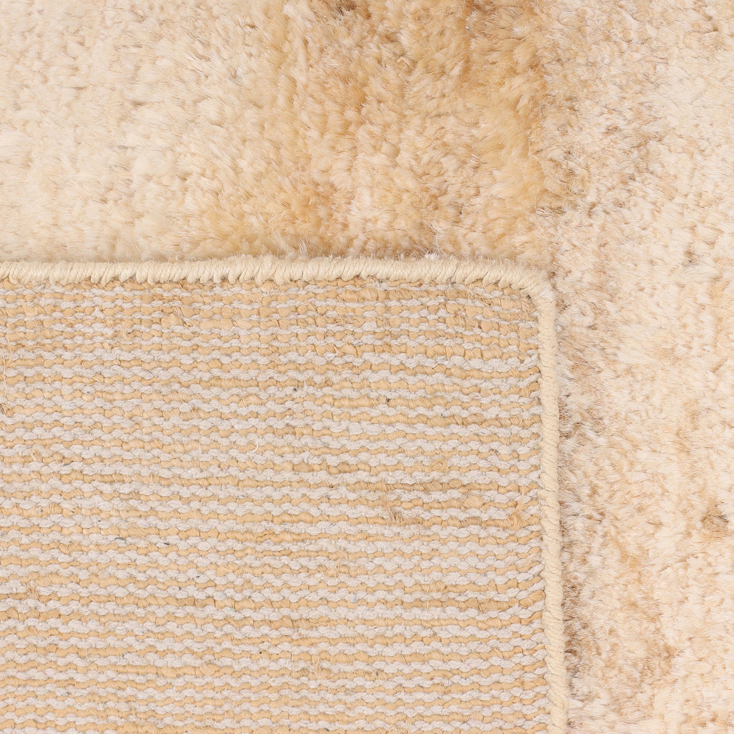 Ivory Hand Knotted Jute Mat