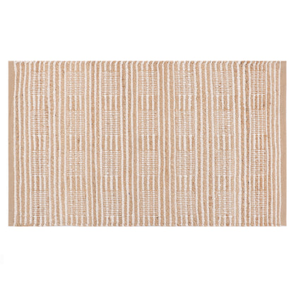 Linear Grid Jute Pitloom Rug