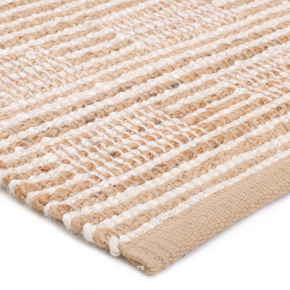 Linear Grid Jute Pitloom Rug