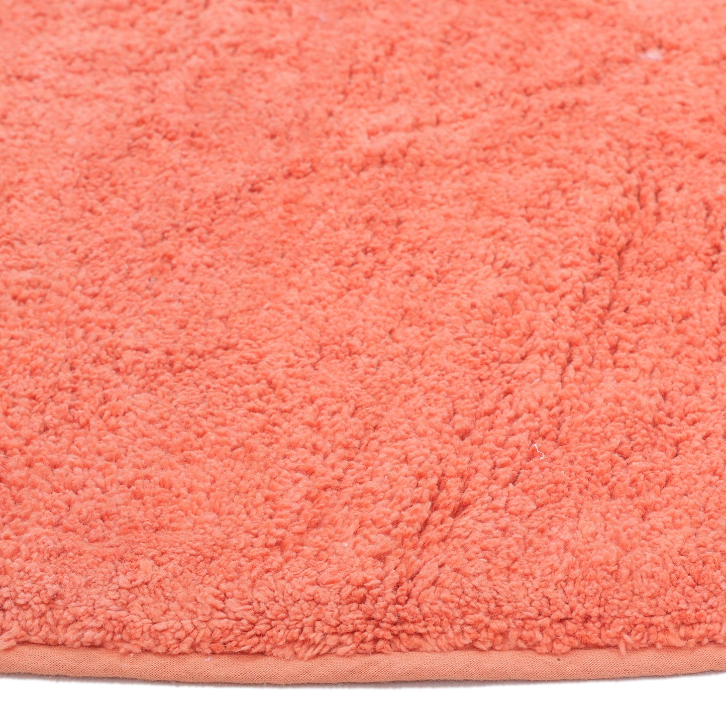 Peach-Shaped Bath Mat