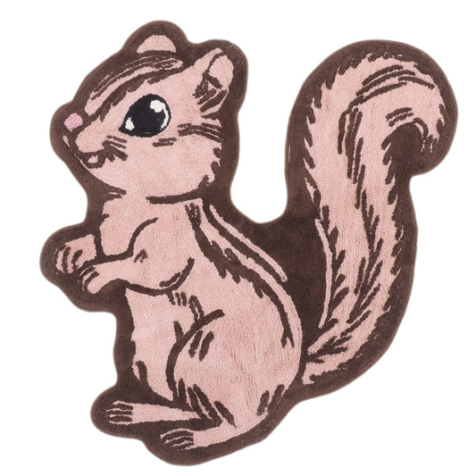 Squirrel Shaped Bathmat