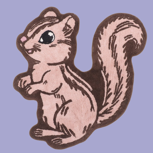 Squirrel Shaped Bathmat