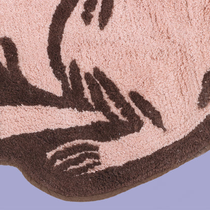 Squirrel Shaped Bathmat