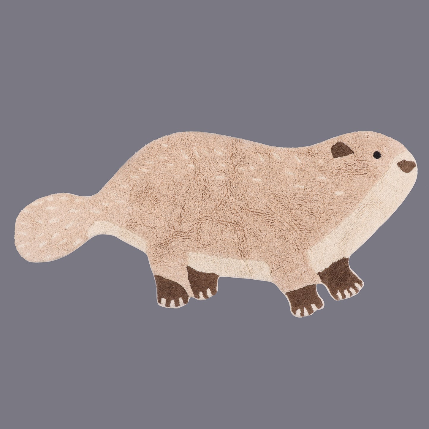 Beaver Shaped Bathmat