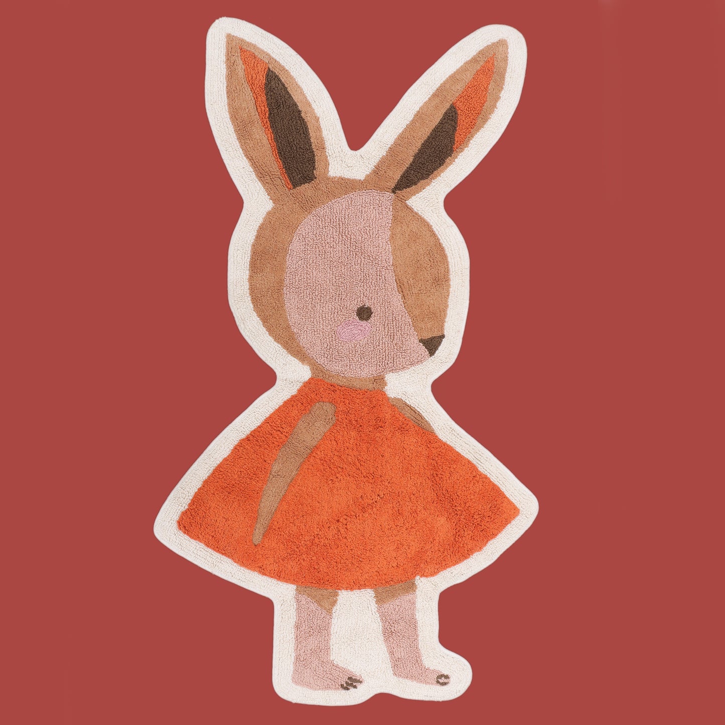 Lady Bunny Shaped Bathmat