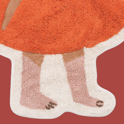 Lady Bunny Shaped Bathmat