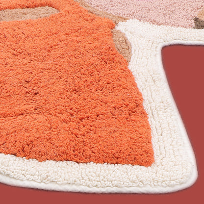 Lady Bunny Shaped Bathmat