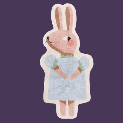 Bunny Shaped Bathmat