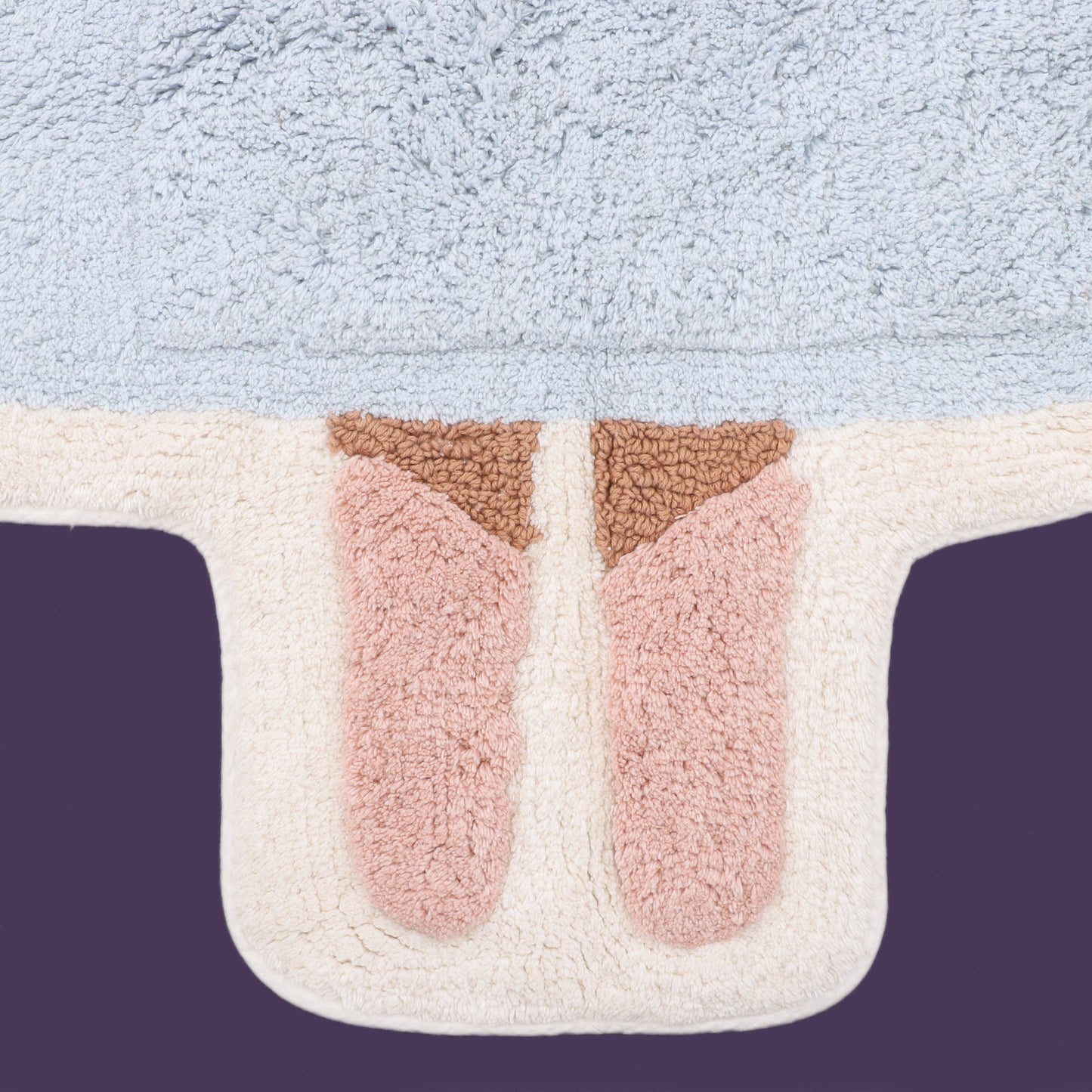 Bunny Shaped Bathmat