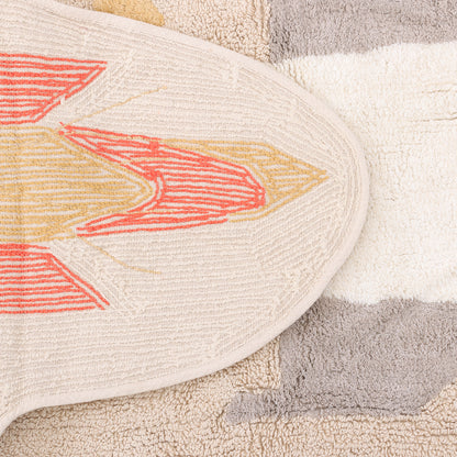 Rocket Shaped Bathmat