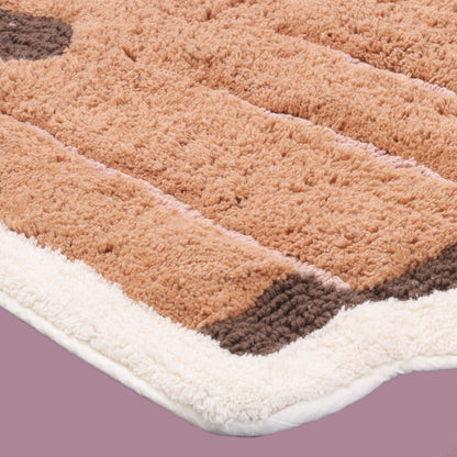Baby Giraffe Shaped Bathmat