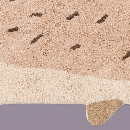 Porcupine Shaped Bathmat