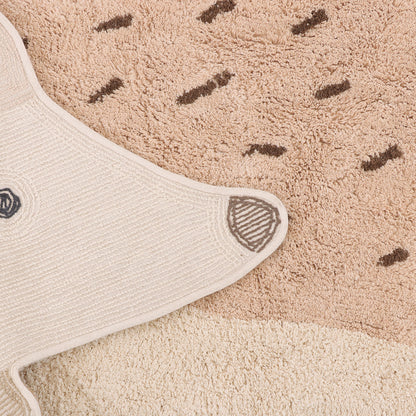 Porcupine Shaped Bathmat