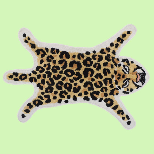 Cheetah Shaped Bathmat