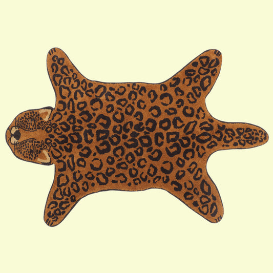 Leopard Shaped Bathmat