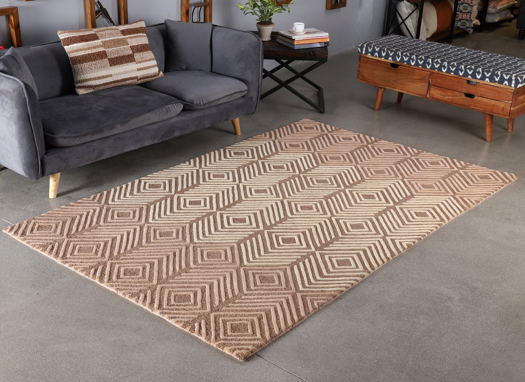 hand tufted rug