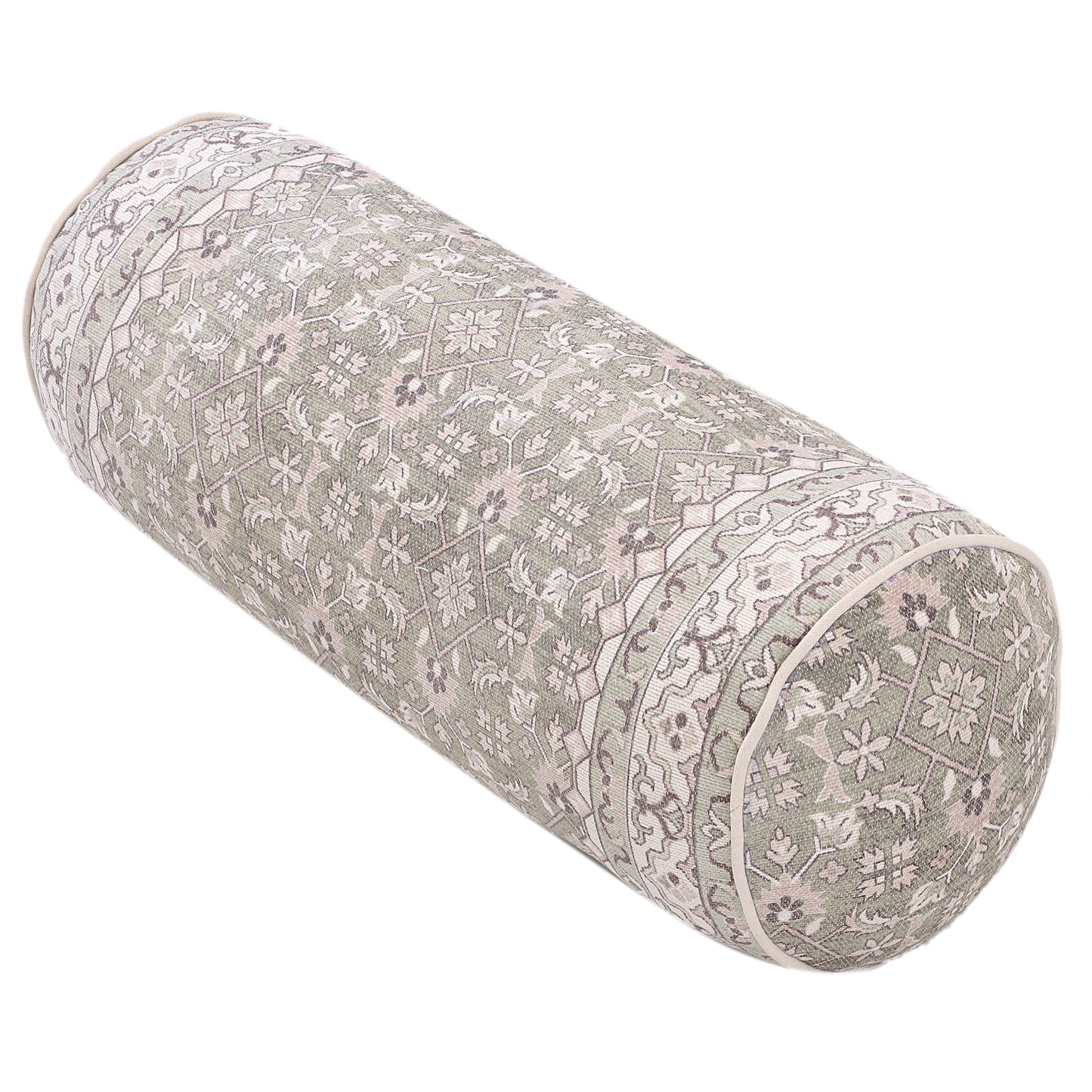 Jaipuri Floral Print Bolster
