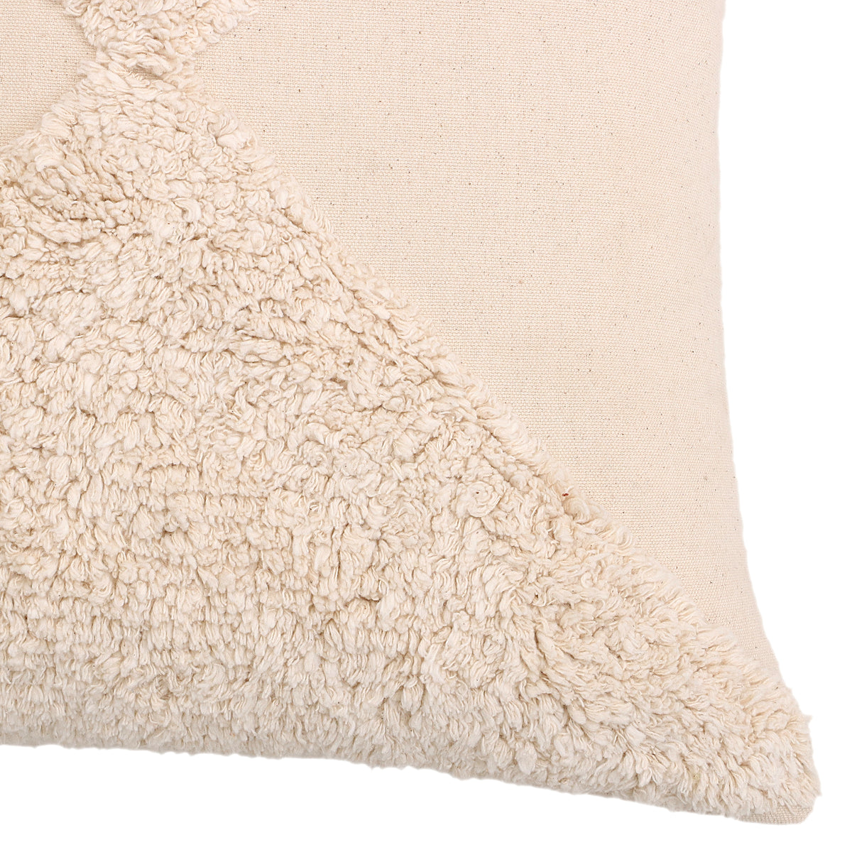 Natural Table Tufted Cushion Cover