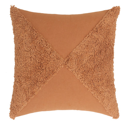 Brown Table Tufted Cushion Cover