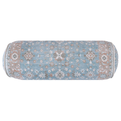 Distressed Floral Bolster