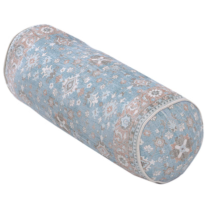Distressed Floral Bolster