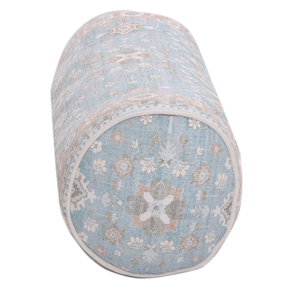 Distressed Floral Bolster