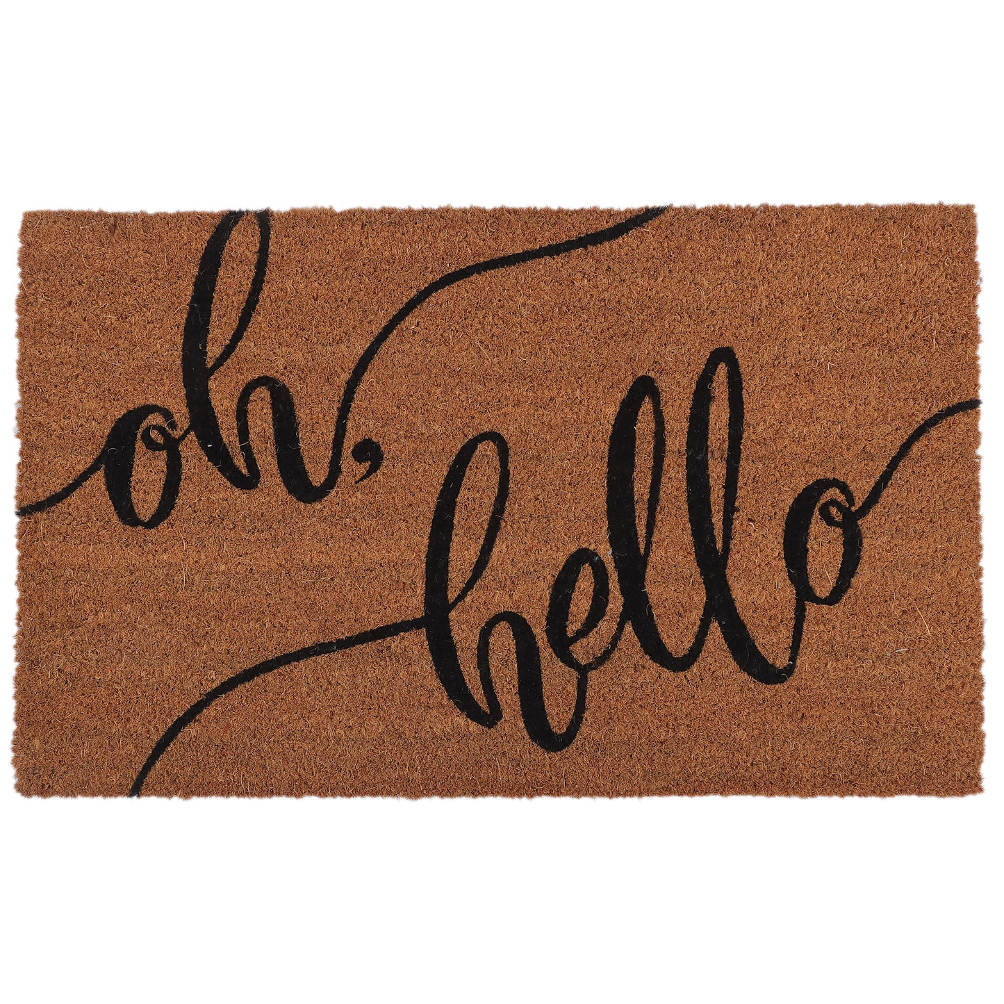 OH Hello Coir Doormat