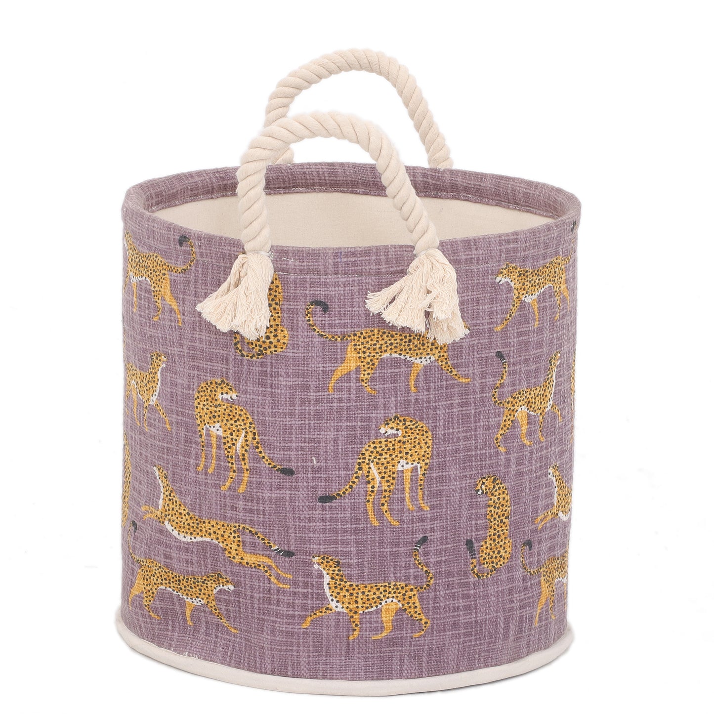 Cheetah Print Basket