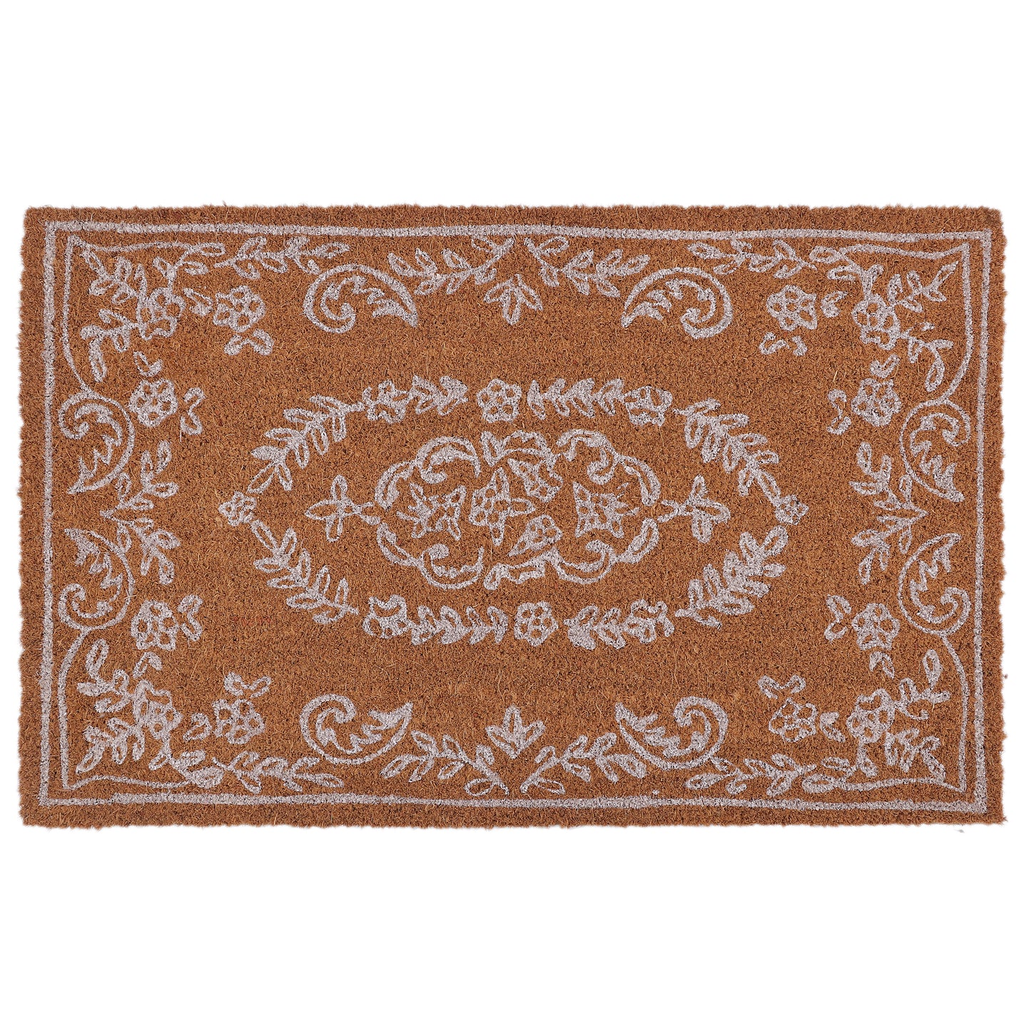 Vintage Floral Welcome Doormat